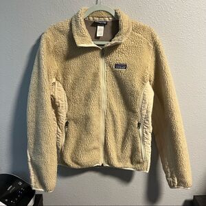 Patagonia Tan Retro-X Fleece Zip Jacket